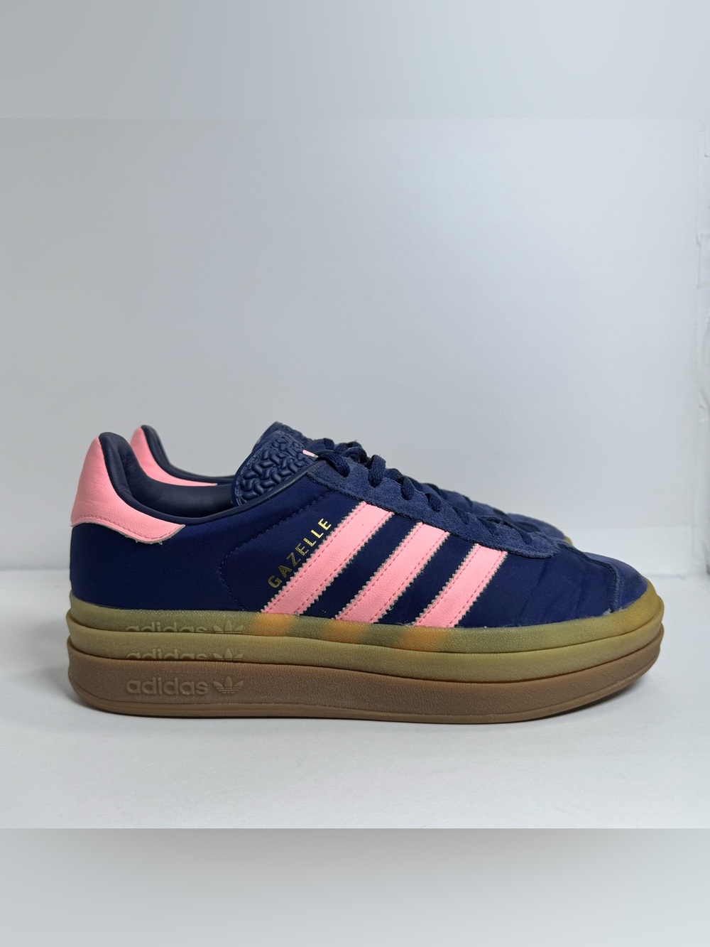 Adidas Original Gazelle Bold Dark Blue Pink Spark IG4390 Men’s Sneakers Street
